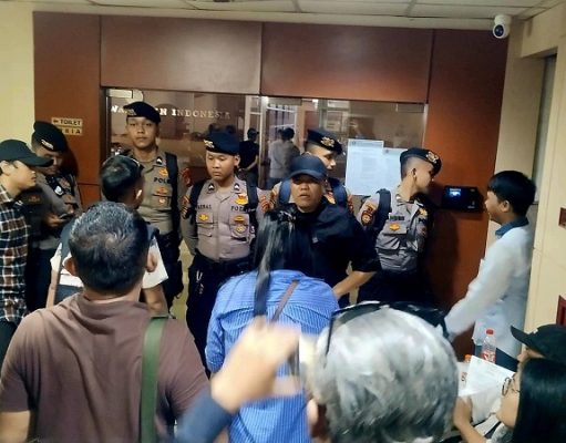Puluhan Anggota PWI Desak Pengosongan Kantor Pusat di Gedung Dewan Pers