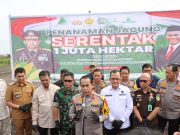 Kapolda Sumsel Hadiri Penanaman Jagung Serentak Satu Juta Hektar Mendukung Ketahanan Pangan 2025