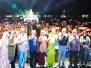 Wabup Ardani Buka Secara Resmi Hiburan Pesta Rakyat HUT Ogan Ilir ke-21 Tahun