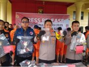 Polres Ogan Ilir Rilis Hasil Operasi Pekat Musi 2025 : 42 Kasus Berhasil Diungkap