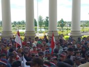 Geruduk Kantor Bupati, Warga Tiga Desa Tuntut PT Gembala Kembalikan Lahan HGU