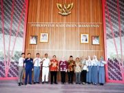 Wabup Banyuasin Netta Terima Audiensi 6 Calon Paskibraka Tingkat Provinsi Sumsel