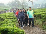 Walikota Pagaralam Dampingi Kajati Sumsel Melaksanakan Olahraga Jalan Santai