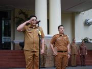 Sekda Pagar Alam Pimpin Apel Awal Bulan