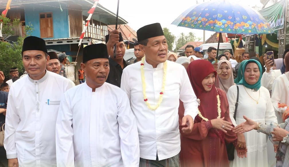 Dekat Kampung Halaman, Bupati Safari Ramadan di Desa Dangku