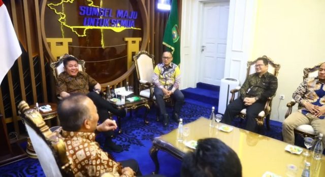 Gubernur Sumsel Terima Audiensi GM PT PLN UID S2JB