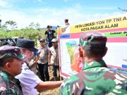 Walikota Pagar Alam Dampingi Pangdam II/Sriwijaya Tenjau Lokasi Lahan Pembangunan Yonif TP