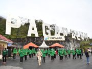 Walikota Pagar Alam Melaksanakan Senam dan Penanaman Pohon