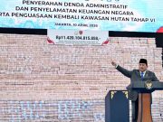 Presiden Saksikan Penyerahan Rp11, 42 Triliun dan Ratusan Ribu Hektare Lahan Hasil Penyelamatan ke Negara