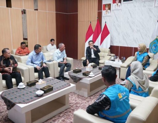 Bupati Ogan Ilir Terima Audiensi Manager MUP3 Ogan Ilir