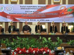 Gubernur Sumsel Hadiri Rapat Paripurna Istimewa DPRD Kabupaten Banyuasin