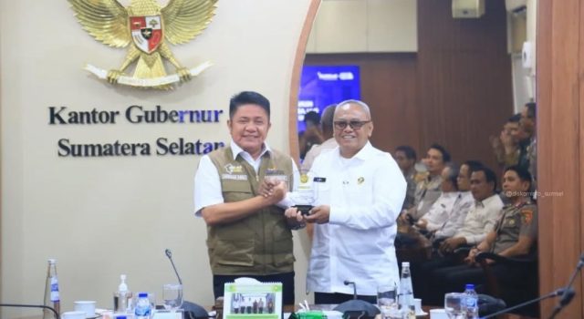Gubernur Sumsel Terima PKDN Sespimti Polri Dikreg Ke-35