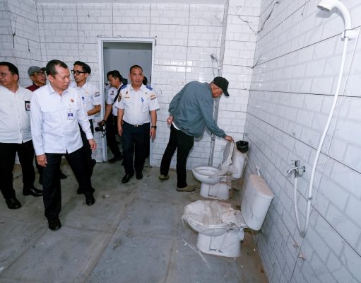 Wamen Meninjau Calon Lokasi Penyelenggaraan Sekolah Rakyat di PTDI-STTD
