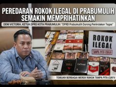 Peredaran Rokok Ilegal Kian Terstruktur dan Semarak di Prabumulih, Ketua DPRD Desak Penindakan Tegas