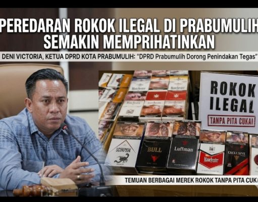 Peredaran Rokok Ilegal Kian Terstruktur dan Semarak di Prabumulih, Ketua DPRD Desak Penindakan Tegas