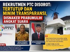 Rekrutmen PTC Disorot: Tertutup dan Minim Transparansi, Disnaker Prabumulih Angkat Suara