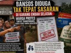 Bansos Diduga Tak Tepat Sasaran di Karang Endah Selatan: Warga Protes Tuntut Transparansi, Kades Sebut Hanya Fasilitator