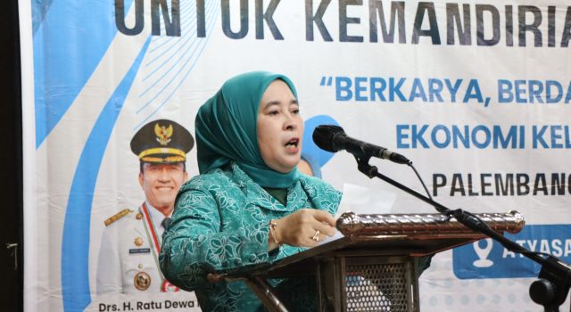 Ketua Tim PKK Kota Palembang Tegaskan Pentingnya penguatan Kewirausahaan Kreatif