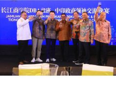Wagub Sumsel Menghadiri Jamuan Makan Malam Pertukaran Tokoh Politik Tiongkok-Indonesia