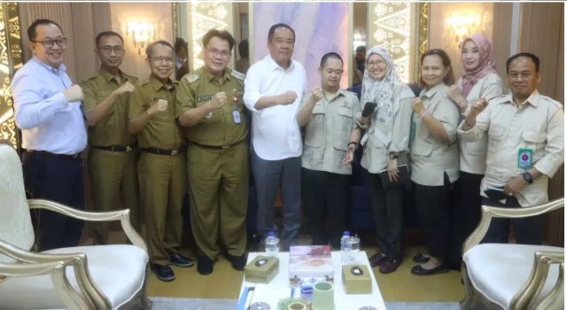 Wagub Cik Ujang Terima Audiensi HKTI Sumsel