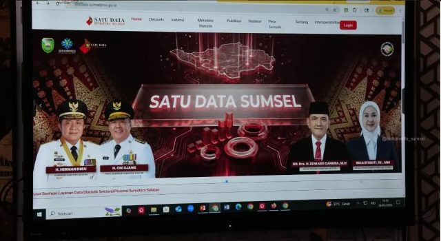 Pemprov Sumsel Dorong Sinergi Data Kabupaten / Kota