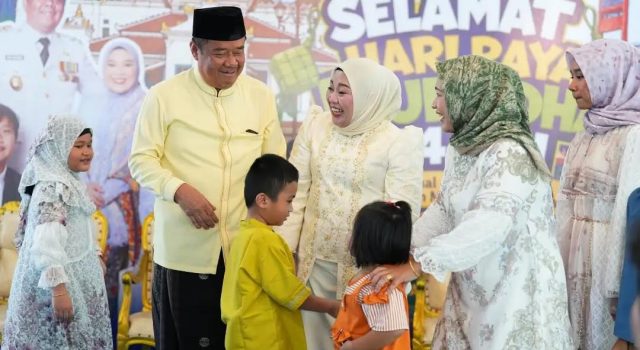Wagub Sumsel Cik Ujang Gelar Open House Iduladha 1447 H
