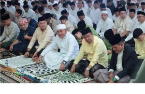 Gubernur Sumsel dan Jajaran Melaksanakan Sholat Idul Adha di Griya Agung