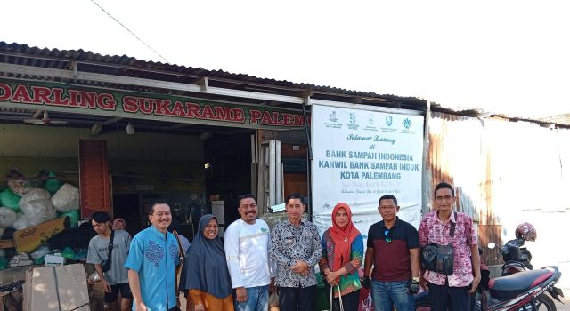 Camat Talang Kelapa Audiensi Silaturahmi bersama Direktur Bank Sampah Indonesia