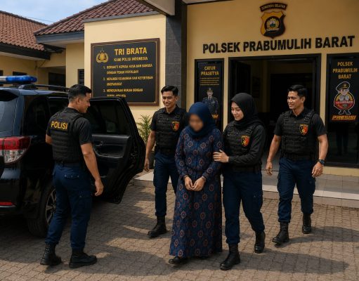 Team WESTER 838 Prabu dan TEKAB 808 Lampung Timur Berhasil Ringkus Pelaku Pencurian Gelang Emas Rp30 Juta di Lampung Timur