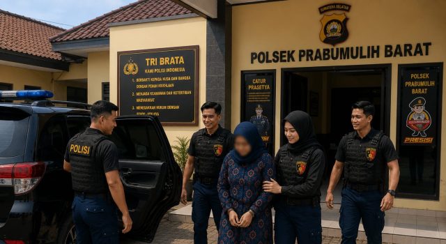 Team WESTER 838 Prabu dan TEKAB 808 Lampung Timur Berhasil Ringkus Pelaku Pencurian Gelang Emas Rp30 Juta di Lampung Timur