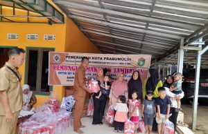 Pemdes Talang Batu Realisasikan Program P3MD, Bagikan Makanan Tambahan untuk Ibu Hamil, Balita, Anak PAUD, SD dan Lansia