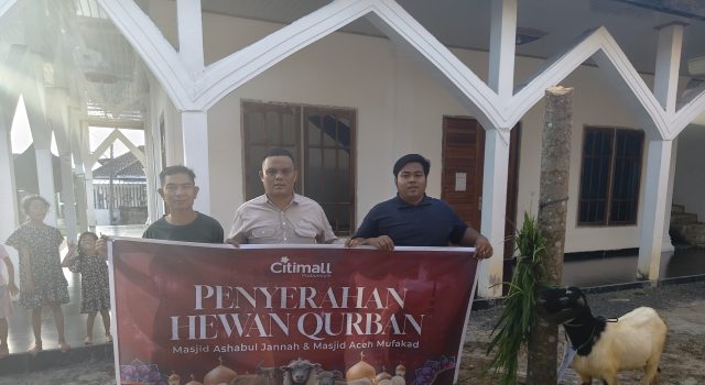 IDUL ADHA 2026, CITIMALL PRABUMULIH BERIKAN HEWAN KURBAN UNTUK MASYARAKAT SEKITAR