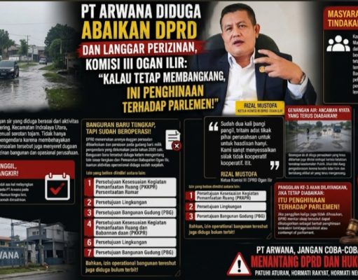 PT Arwana Citramulia Tbk Diduga Abaikan DPRD dan Operasikan Gudang Tanpa Izin Lengkap di Ogan Ilir