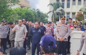 Kapolres Prabumulih Turun Langsung Kawal Penyampaian Pendapat di Muka Umum