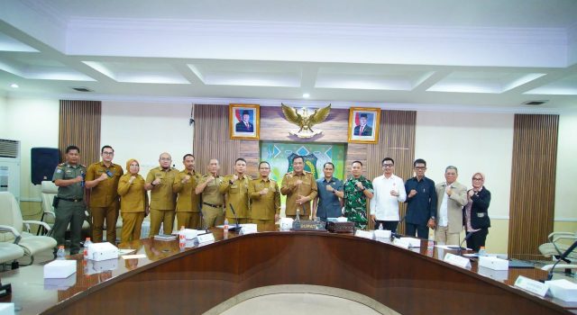Bupati Muba Pimpin Rapat, bersama Forkopimda