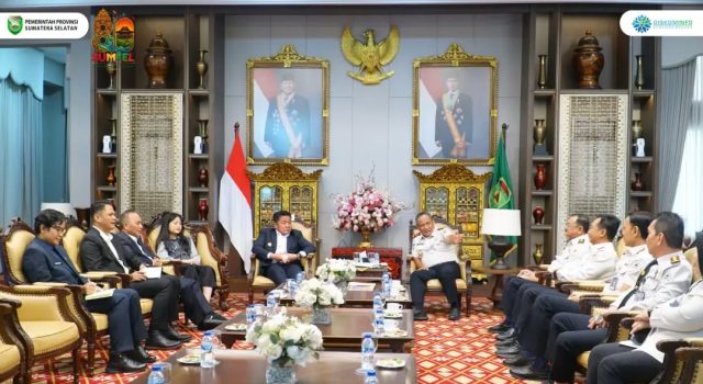 Perkuat Sinergitas, Gubernur Sumsel Terima Audiensi Kakanwil Ditjenpas