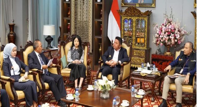 Gubernur Sumsel Terima Audiensi dan Pendataan Pertama BPS