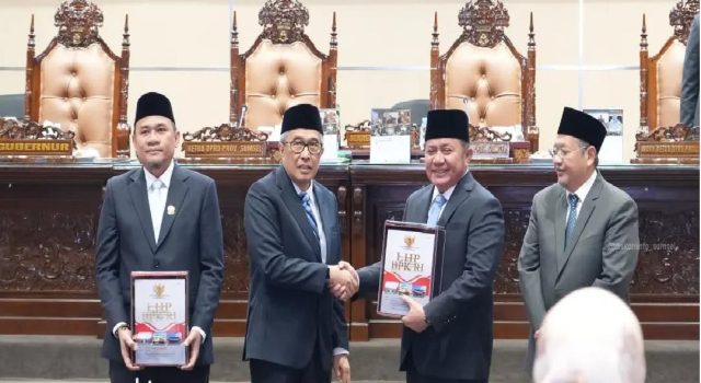 Gubernur Menghadiri Rapat Paripurna XXXVI DPRD Provinsi Sumsel