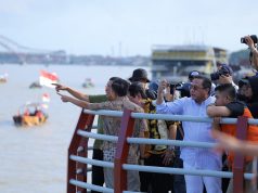 60 Perahu Ketek Hias Meriahkan Parade Perahu Ketek Hias