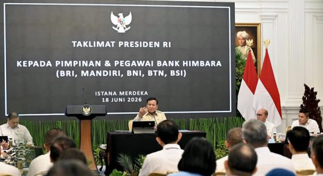Presiden Tegaskan Himbara sebagai Motor Ekonomi Nasional dengan Kapitalisasi Rp1.100 Triliun