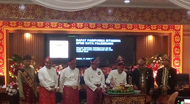 RAPAT PARIPURNA ISTIMEWA DPRD KOTA PALEMBANG DALAM RANGKA PERINGATAN KE 55 HARI JADI KOTA PALEMBANG KE 1343 TAHUN 2026