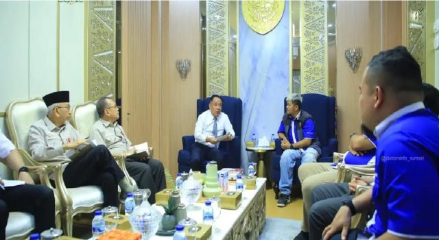 Wagub Terima Audiensi PalTV, Perkuat Sinergi Publikasi Program Pembangunan Sumsel