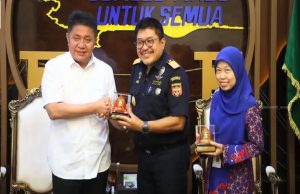 Gubernur Sumsel Menerima Audiensi Kakanwil Ditjen Pajak Sumsel Babel