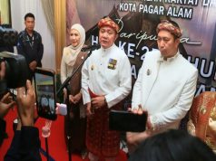 Gubernur Menghadiri Rapat Paripurna Istimewa HUT Ke-25 Kota Pagar Alam