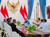 Presiden Memipin Rapat Terbatas Bersama Sejumlah Menteri Kabinet Merah Putih