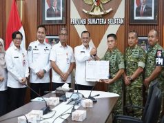 Pemprov Sumsel dan Lanud Sri Mulyono Herlambang Jalin Kerja Sama