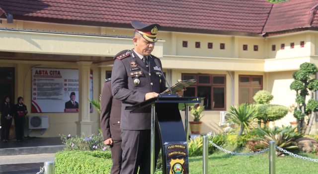 Polres Prabumulih Peringati Hari Lahir Pancasila Ke-81 Tahun 2026, Perkuat Semangat Pengabdian dan Persatuan Bangsa