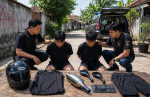 Tekab Prabumulih Ungkap Curanmor Aerox, Pelaku Berhasil Diamankan
