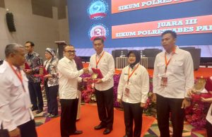 Polres Prabumulih Terima Penghargaan Bidkum Polda Sumsel atas Keaktifan Pengisian Sisdivkum Polri