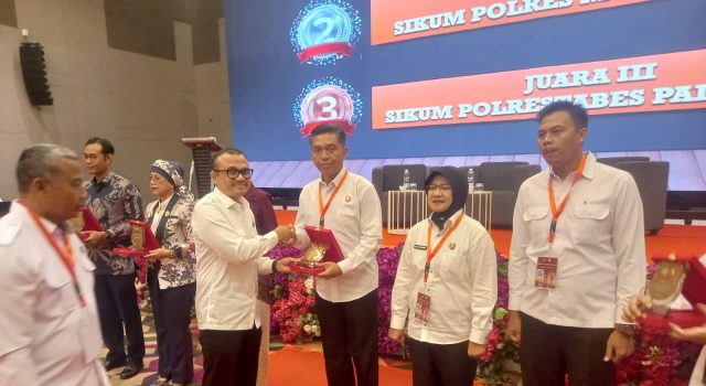 Polres Prabumulih Terima Penghargaan Bidkum Polda Sumsel atas Keaktifan Pengisian Sisdivkum Polri